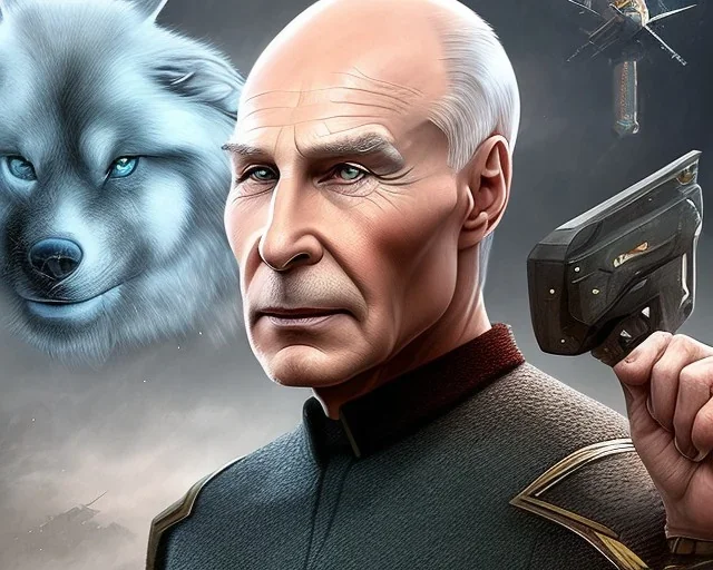 Picard as Warewolf