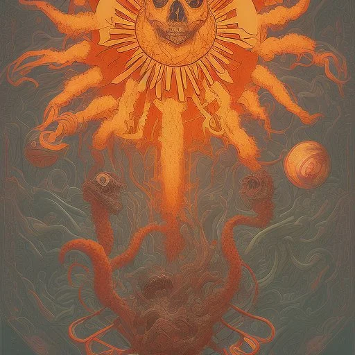 sunshine death smoking by james jean