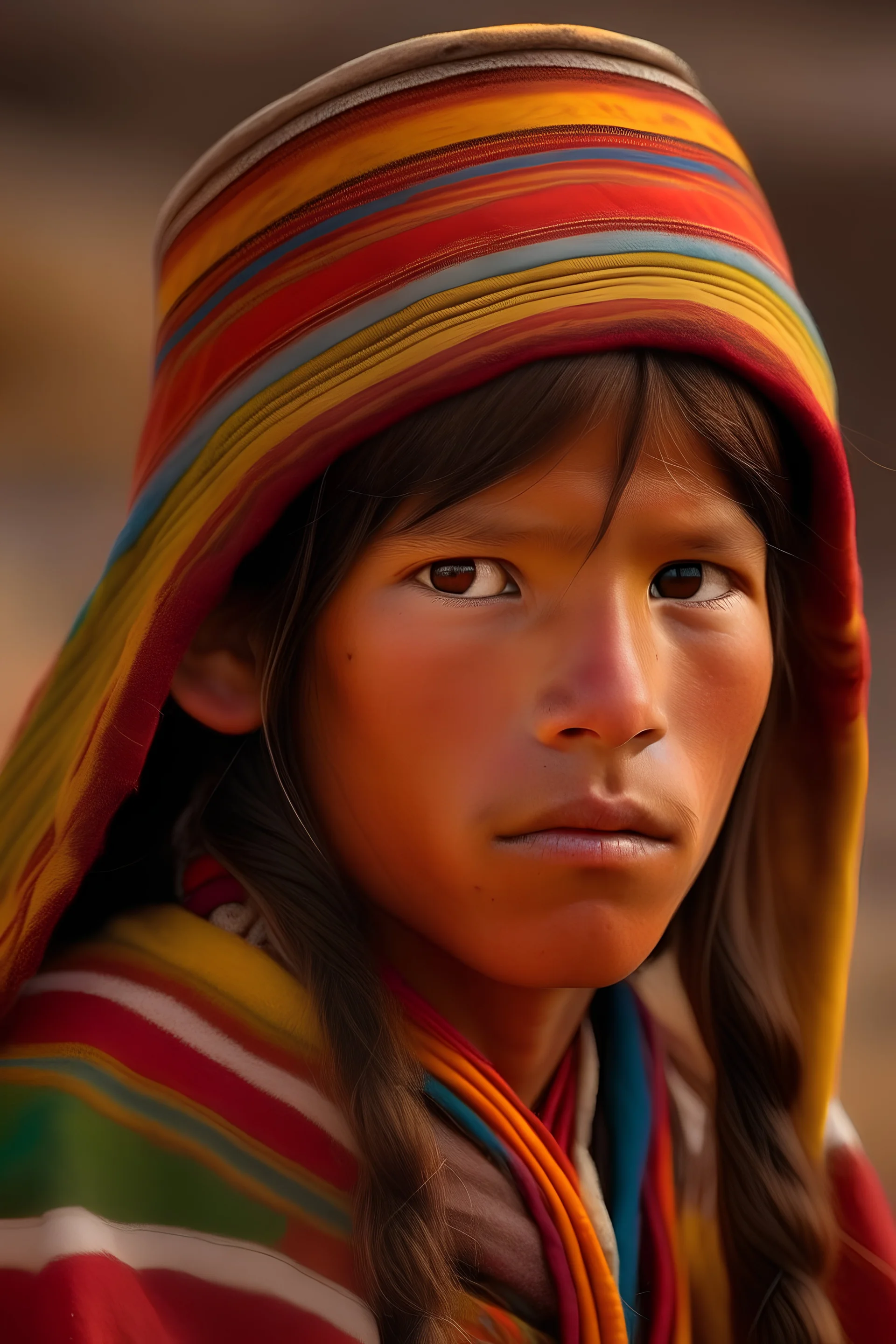 20 year old quechua people