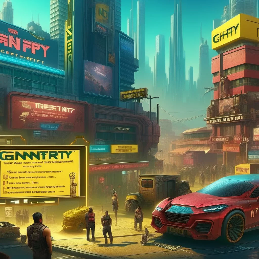 Grant manuscript,What if presented the city's history as series of interactive narratives of toy elements, encouraging you to explore specific locations to unlock immersive storytelling experiences,blend education and entertainment, providing deeper understanding of the of city's rich lore,cyberpunk 2077 poster art