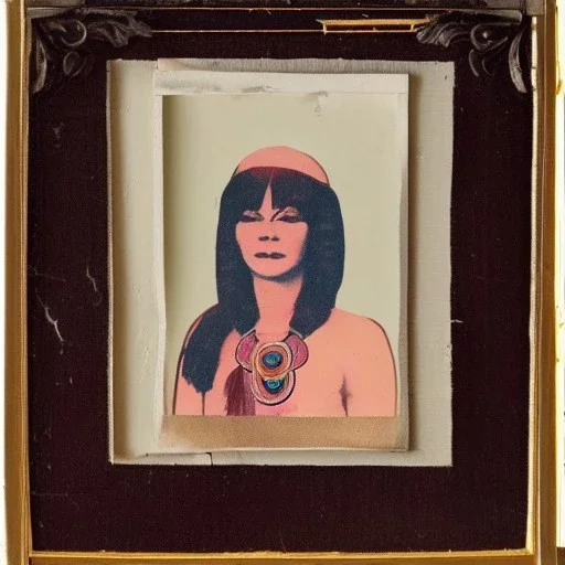 framed Portrait of Nina Dominic, also known as Tammy Gun, is a wise woman and member of the Celestial Order of Hathor in the 1920s