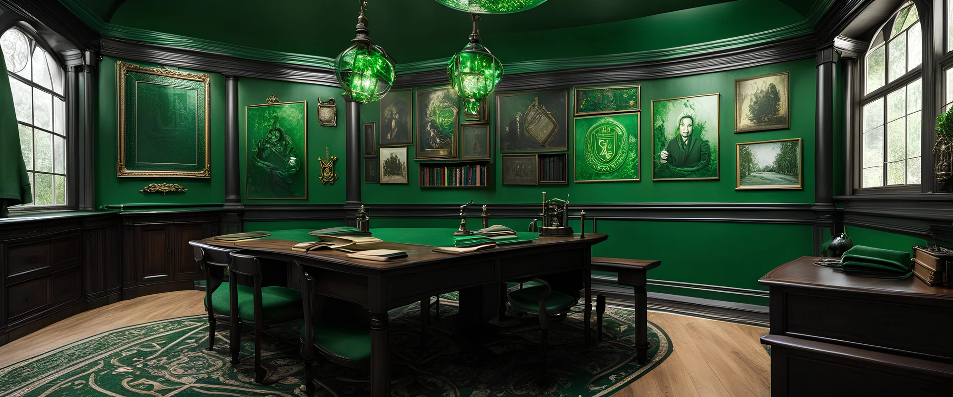 slytherin room, teacher room