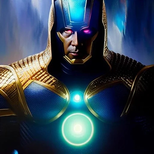 Ultra detailed fullbody Portrait in oil on canvas of marvel`s AEGIS with armor, extremely detailed digital painting, extremely detailed face,crystal clear Big Glowing eyes, mystical colors ,perfectly centered image, perfect composition, rim light, beautiful lighting, 8k, stunning scene, raytracing, anatomically correct, in the style of robert e howard and Ken Kelley and Ohrai Noriyoshi and Simon Bisley and tomzj1