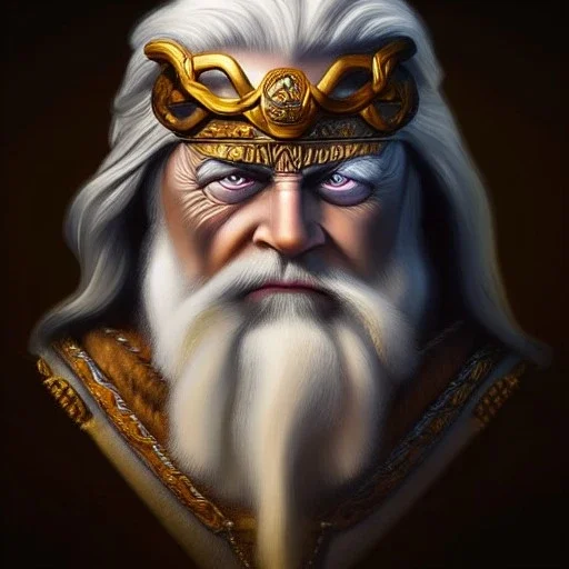 ultra detailed fullbody portrait in oil of old Odin , extremely detailed digital painting, extremely detailed face,crystal clear eyes, in the style of Keith Parkinson and Ohrai Noriyoshi and Ken Kelley robert e howard and pablo oliveira , mystical colors, perfectly centered image, perfect composition, rim light, beautiful lighting,8k, stunning scene, raytracing