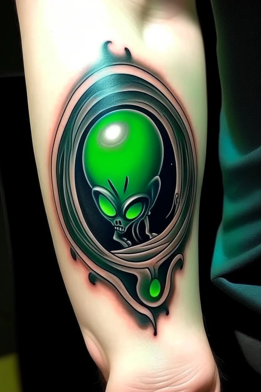 alien tattoo | franklin ibanez jr. | Flickr