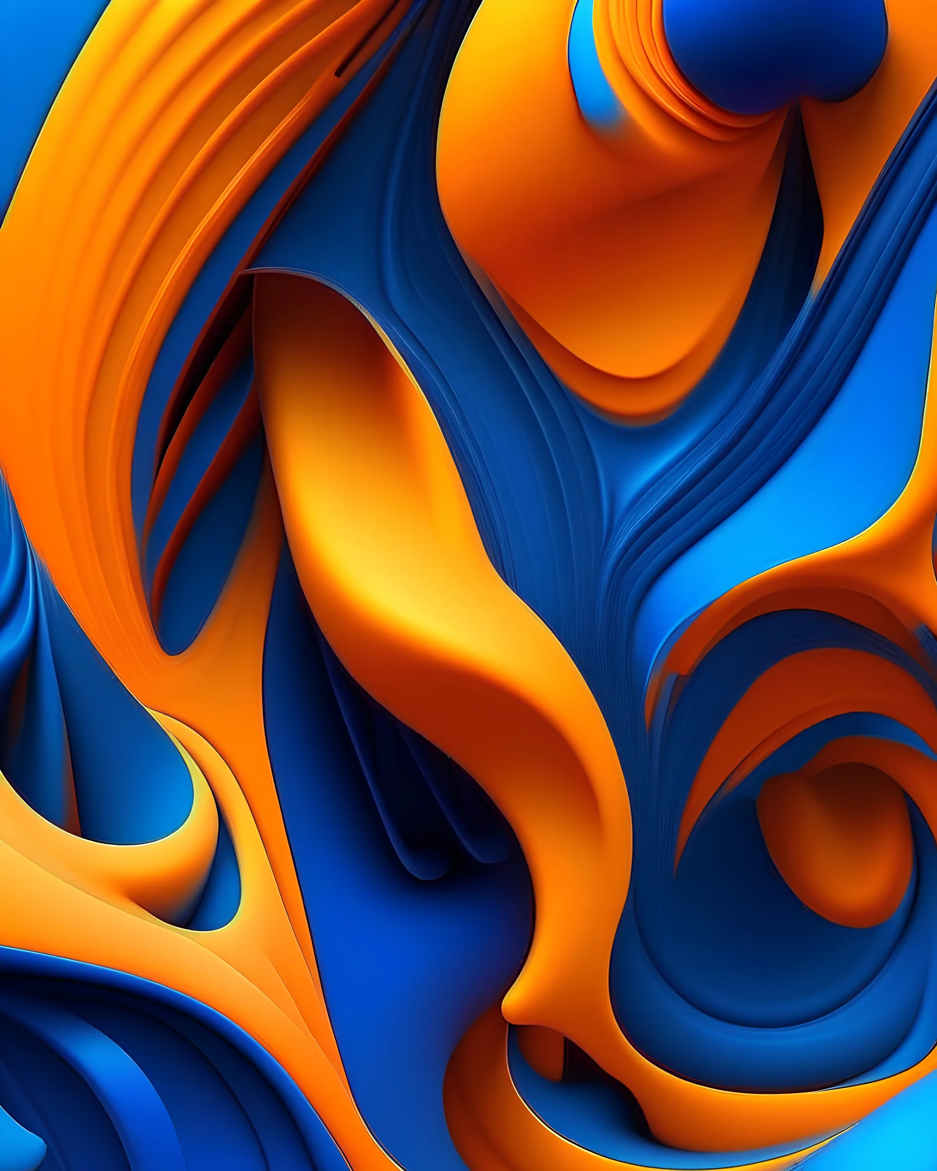 orange,3d,blue,wallpaper,,background,design,paint,abstract,colours