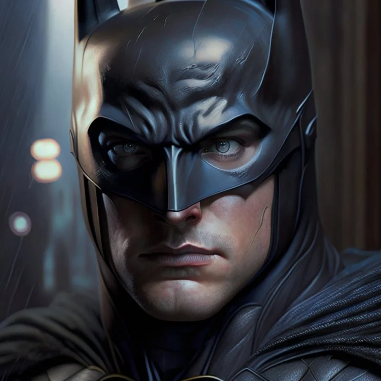 The human version of Batman is hyper-realist.