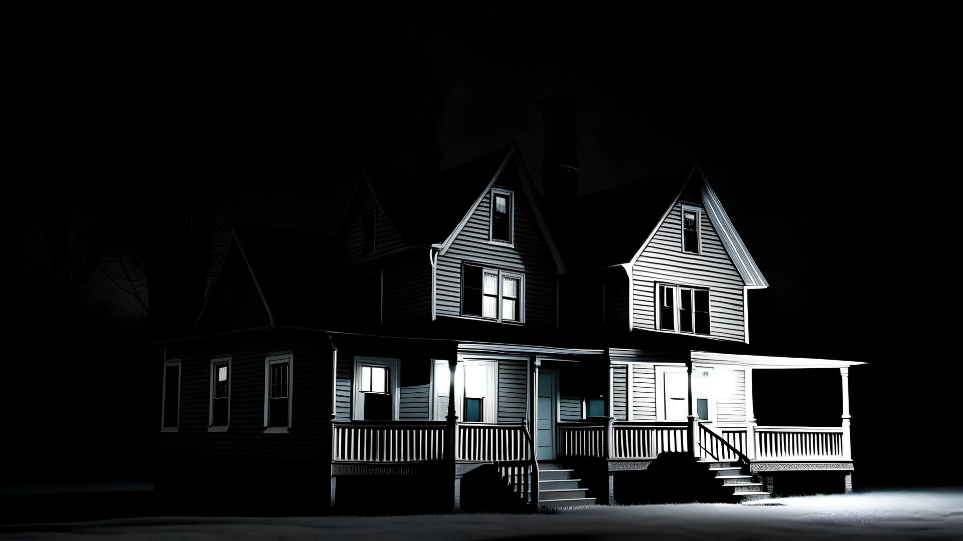 Create an image The Villisca Axe Murder House in Villisca, Iowa, holds a dark and chilling history