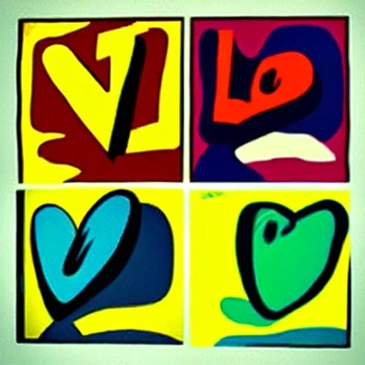 love pop art