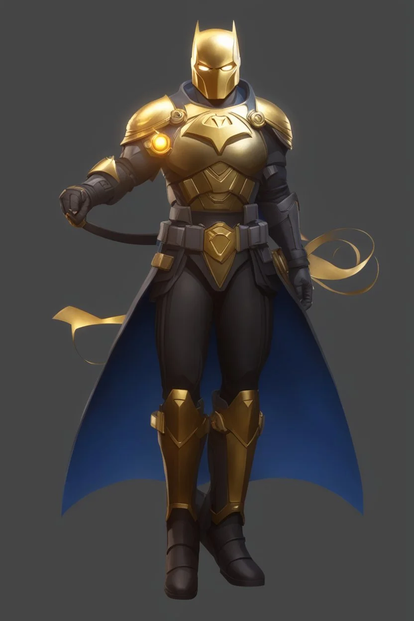 Golden Warforged, Batman, Sorcerer Supreme, Dark Cloak, Mechanus, Humanoid.