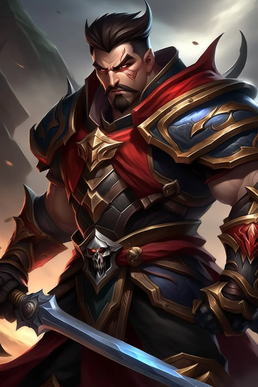 Darius from league of legends duelist