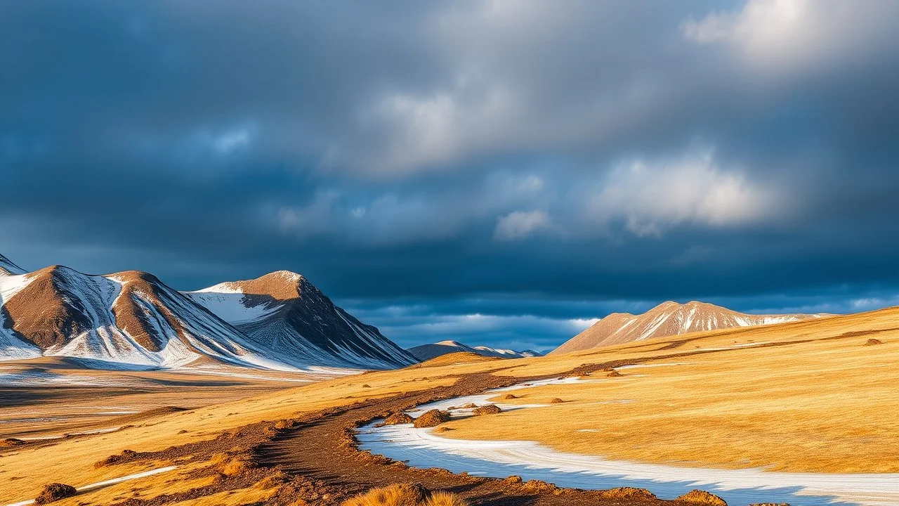 Landscape on Kerguelen, award-winning colour photograph, beautiful composition, exquisite detail, Nikon 85mm