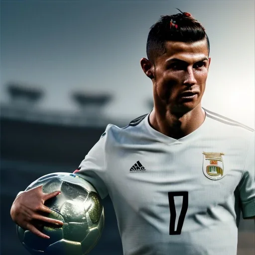 cristiano ronaldo , holding world cup 2022 , unreal engine 5