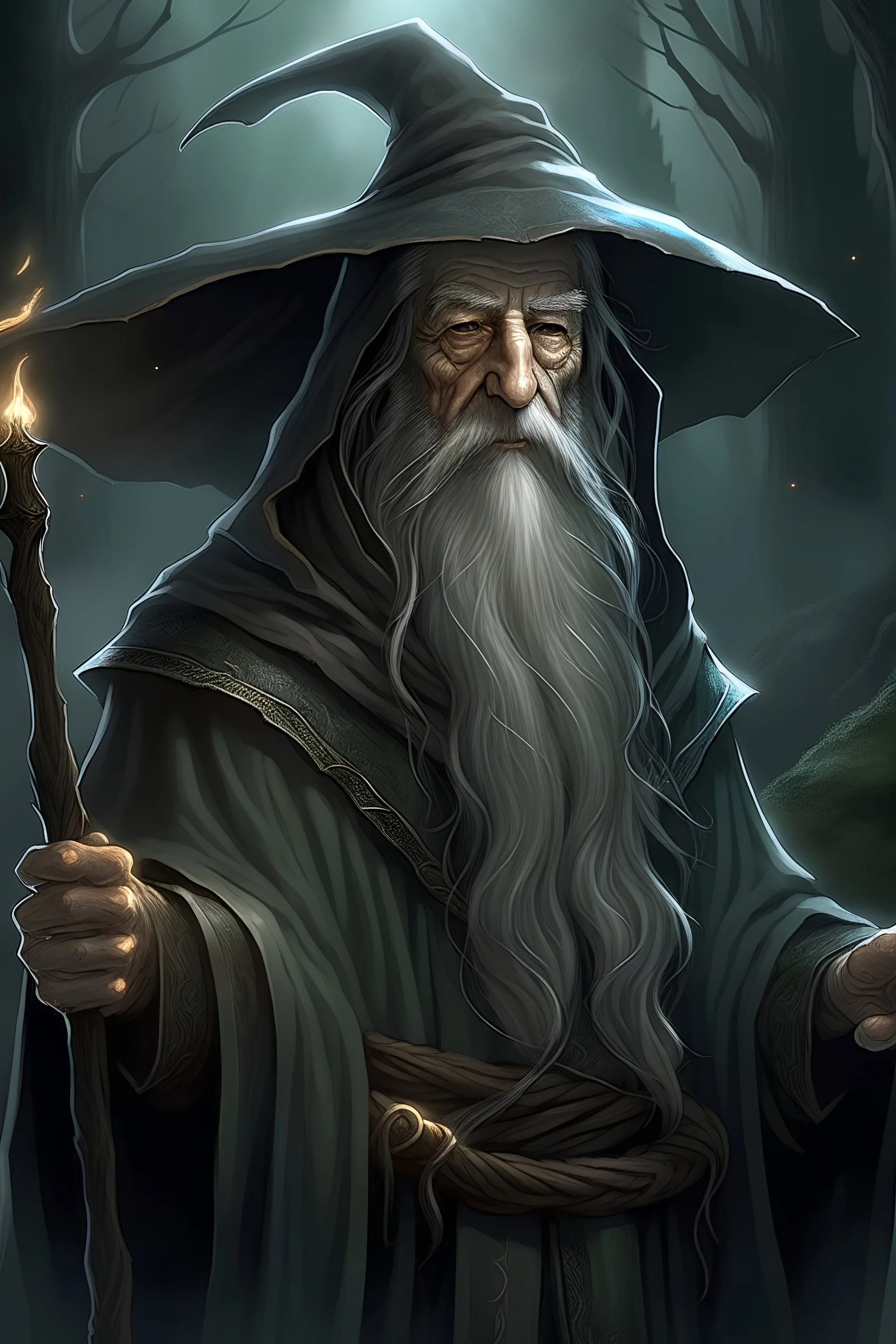 dark fantasy gandalf