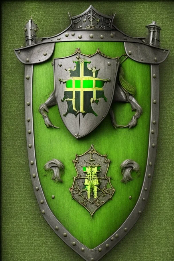 crusader holy light olive green dark medieval TambsTV knight coat of arms