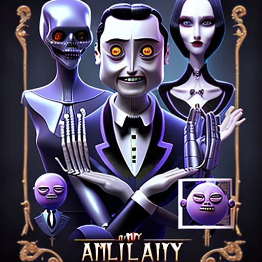 Addams family, robot version