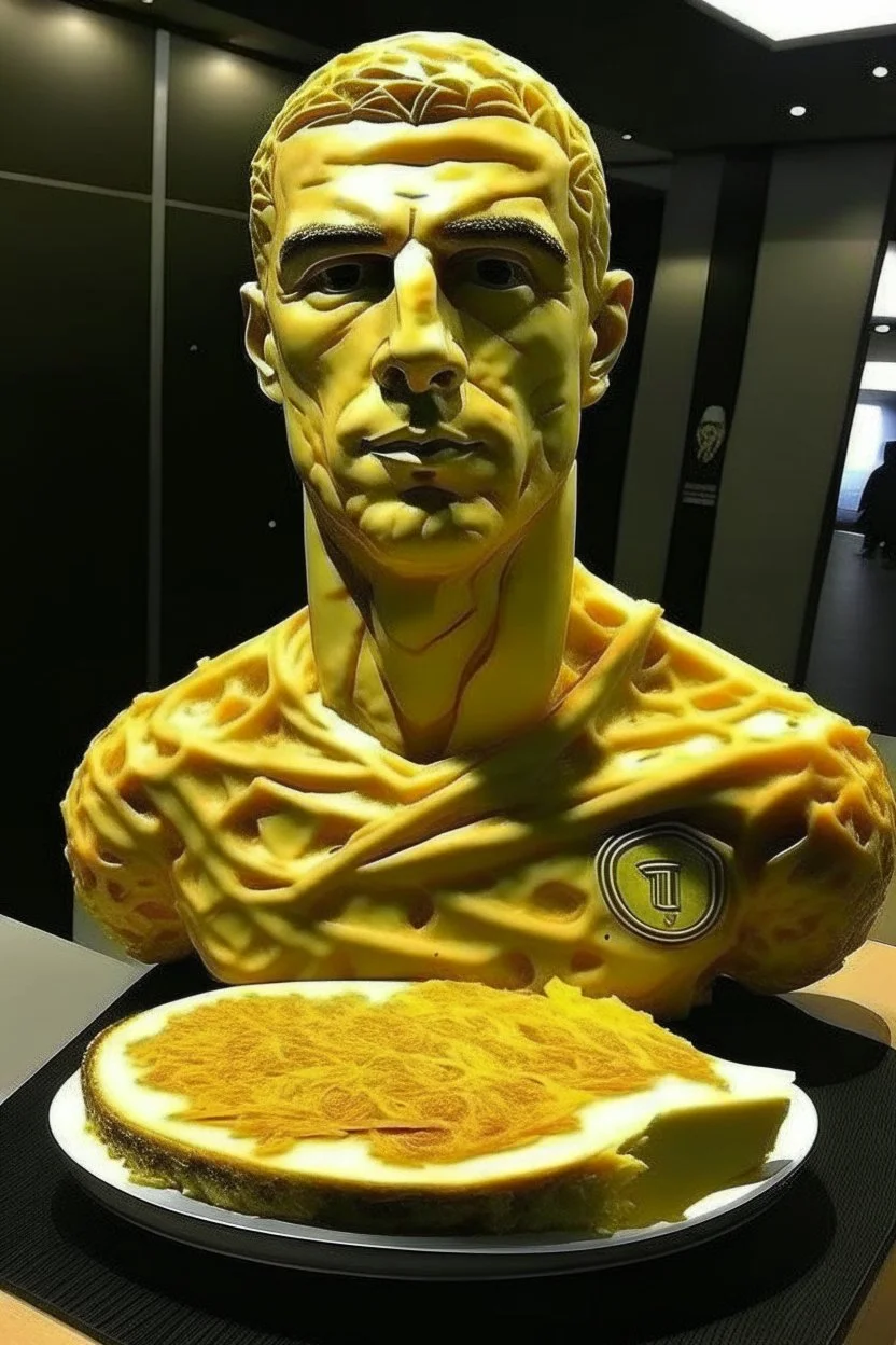 cheese made of ronaldo
