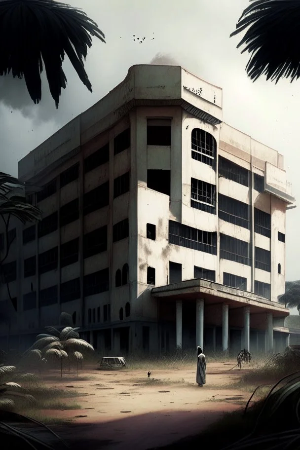 hospital uganda white dystopian rich