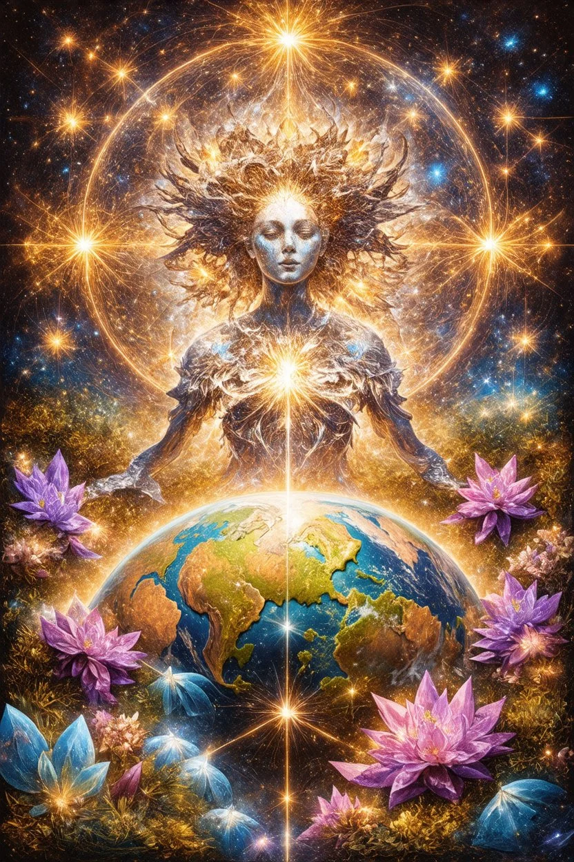 Crystalized harmony of Earth and light