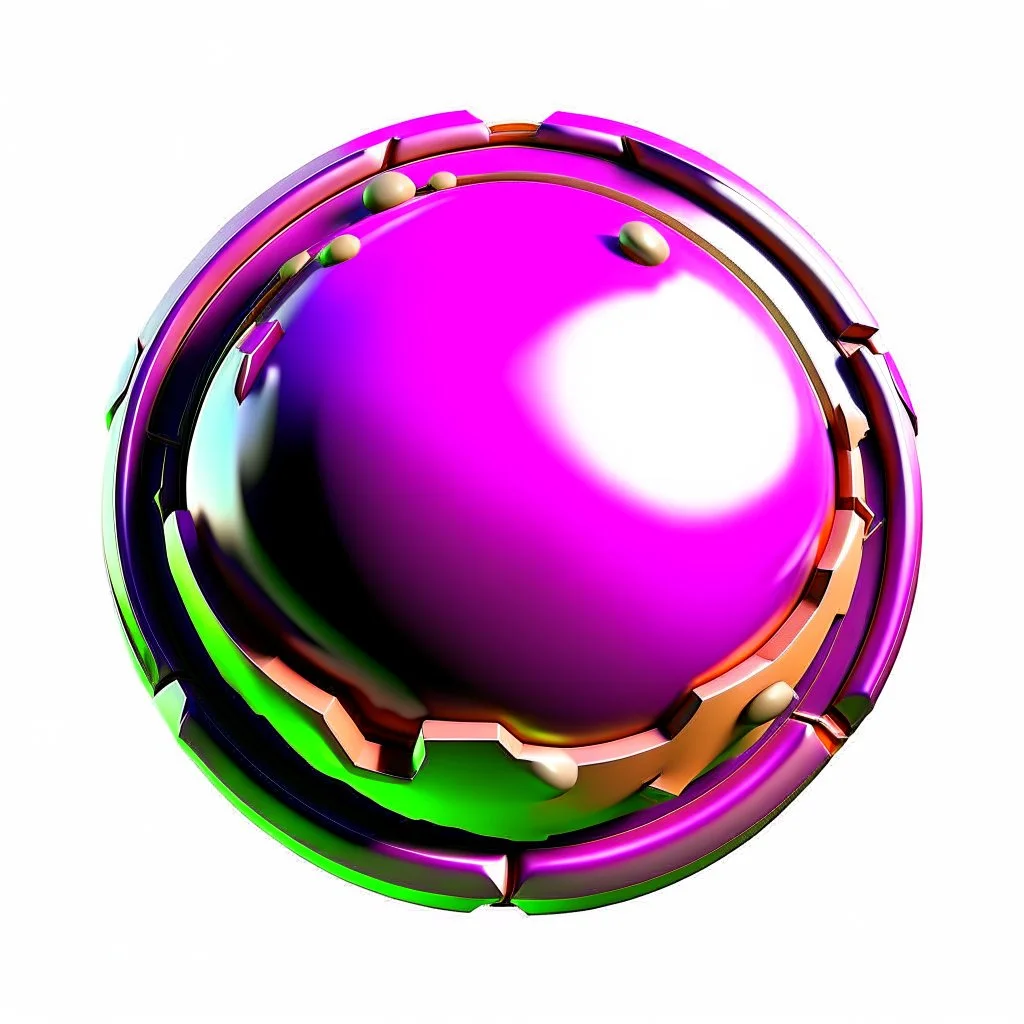 stylized planet, no background