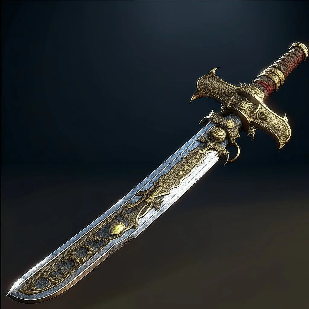 A legendary and wonderful sword