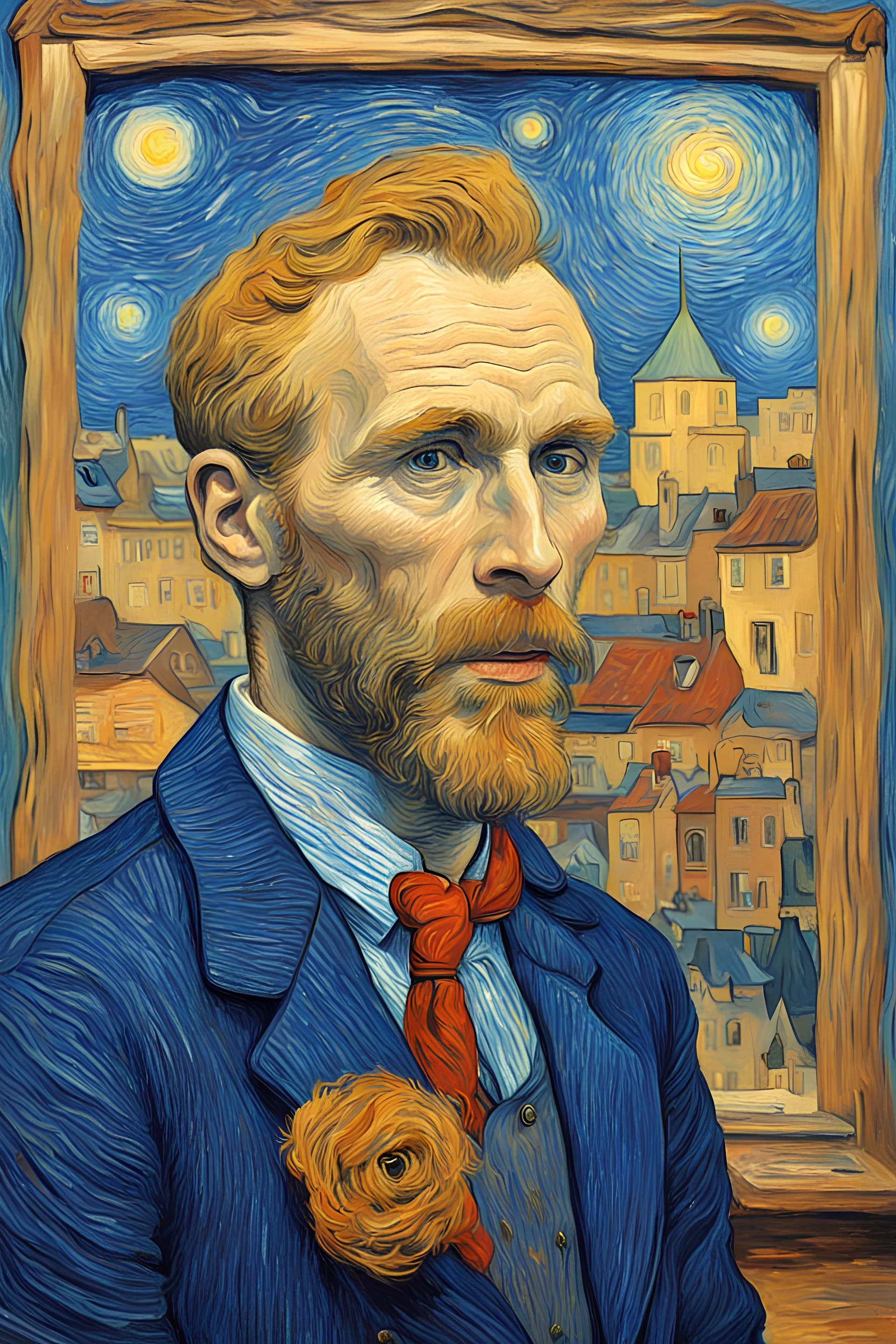 The dating square, Van Gogh style