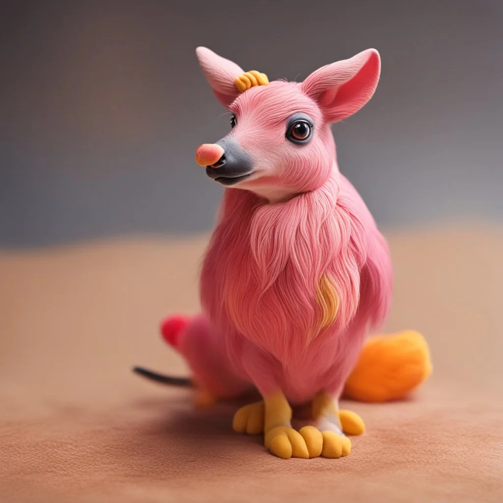 realistic [colorful Clay Animation] live Satyre