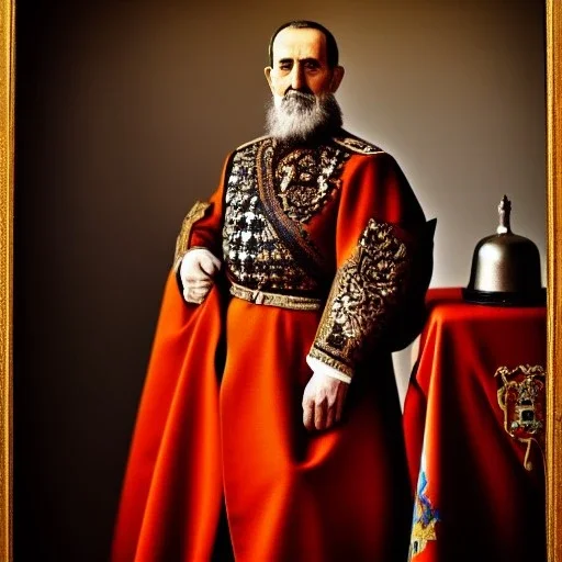 a photography of the real rulers of Spain