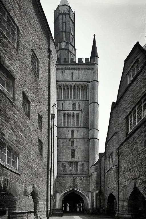 Creepy Old photo of Southampton bargate