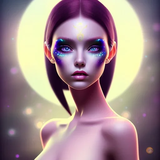 girl Wearing make up avatar pandora