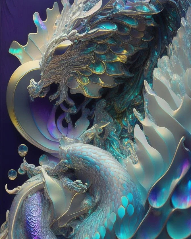 iridescent, scales, human hand, jades, textured, intricate, ornate, shadowed, pale muted colors, 3D, highly detailed, deco style, by Tim Burton, by Dale Chihuly, by Hsiao-Ron Cheng, by Cyril Rolando, by h. r. giger Boris Vallejo $plastic$ grid:true