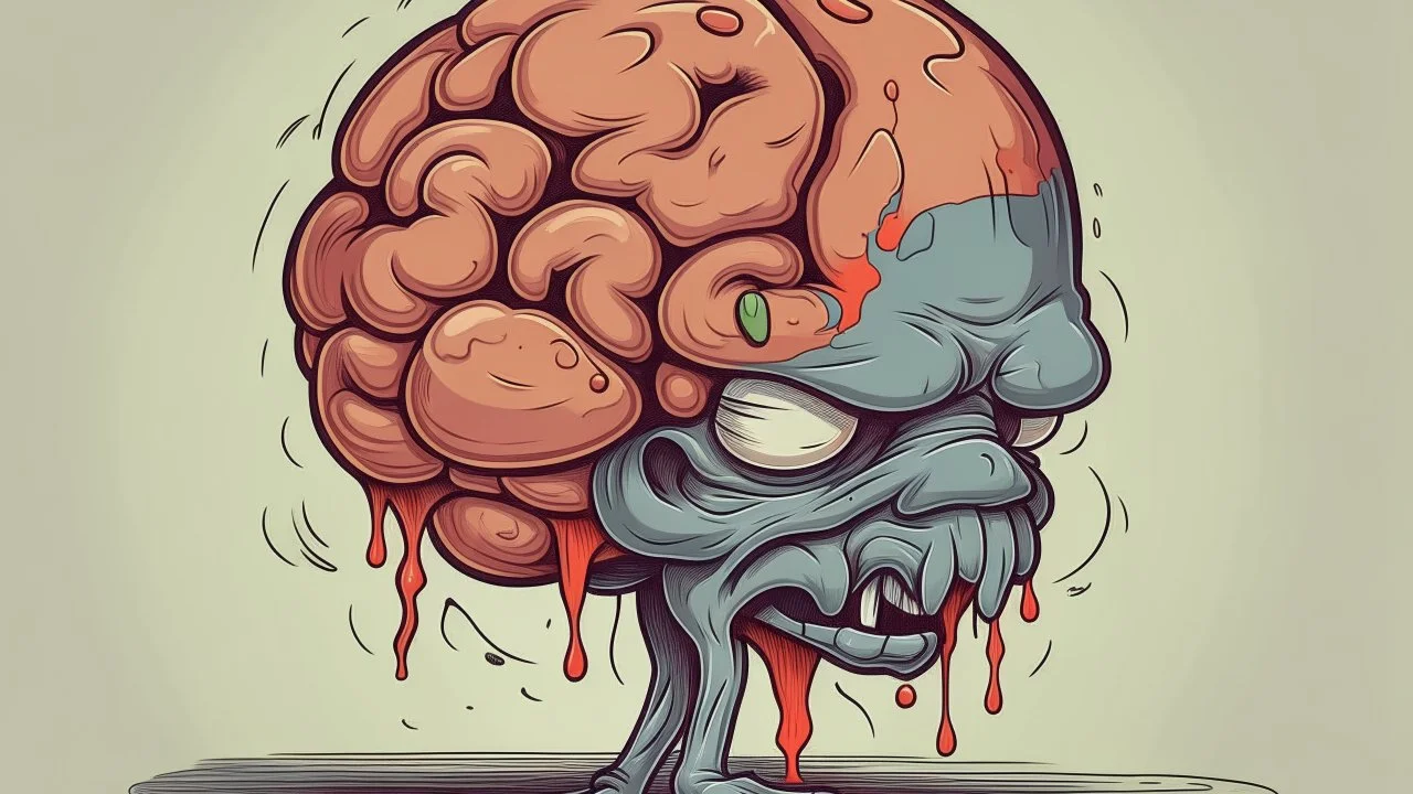 دماغ ضعيف جدا