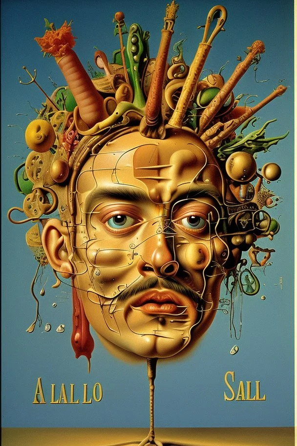 It's all word salad to me; Salvador Dali