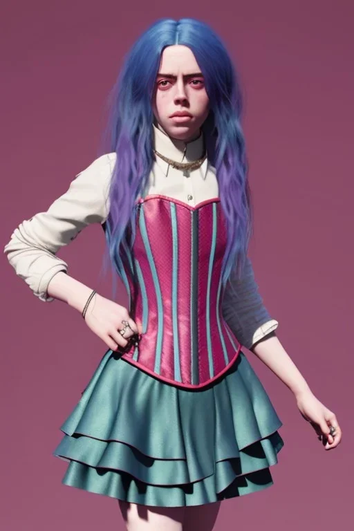 Billie Eilish, corset