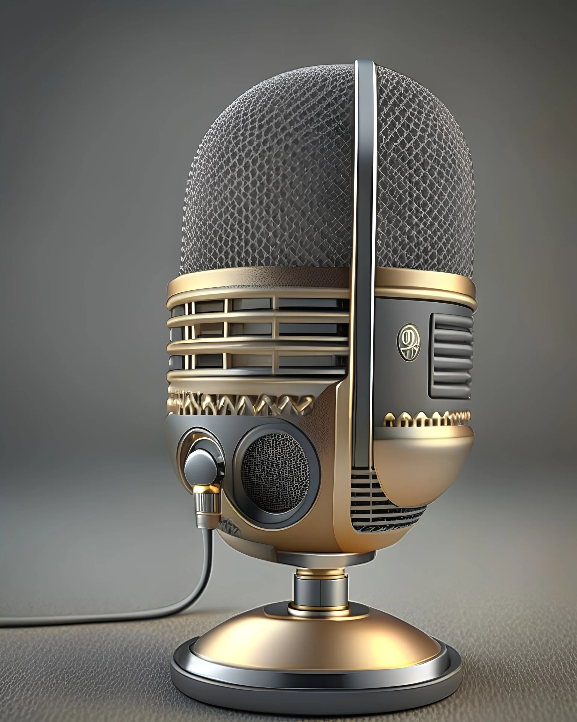 microphone realistic