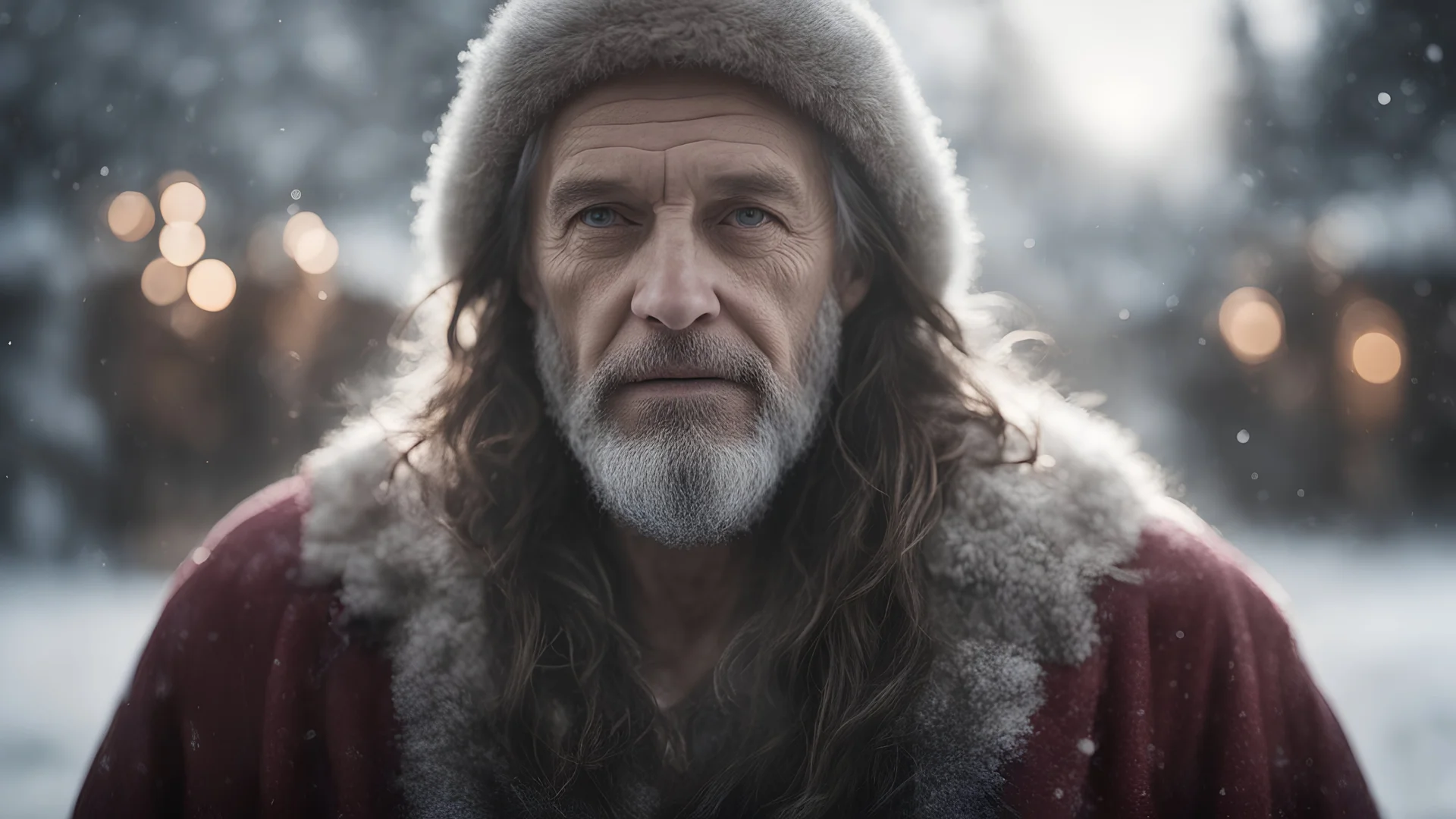 photoreal magnificent and glorious christmas in heaven in intricate details by lee jeffries, otherworldly creature, in the style of fantasy movies, photorealistic, shot on Hasselblad h6d-400c, zeiss prime lens, bokeh like f/0.8, tilt-shift lens 8k, high detail, smooth render, unreal engine 5, cinema 4d, HDR, dust effect, vivid colors