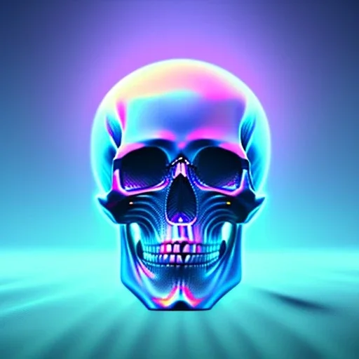 Android skull, full body close up, soft light atmosphere, light effect，vaporwave colorful, concept art, smooth, extremely sharp detail, finely tuned detail, ultra high definition, 8 k, unreal engine 5, ultra sharp focus