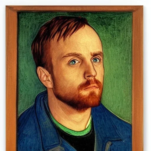 Portrait of Jesse Pinkman by Van Goh
