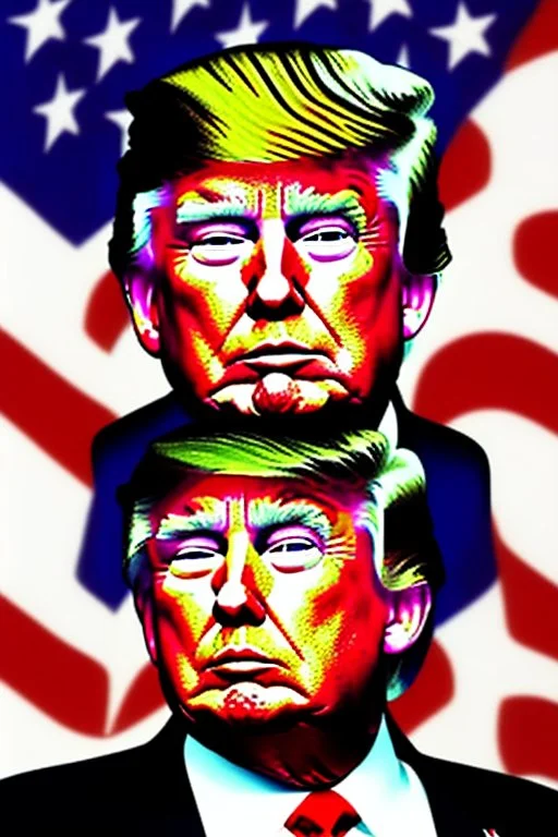 Donald Trump as painted by Picasso