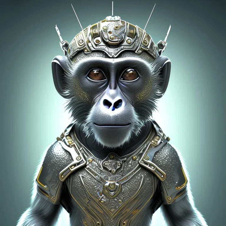 metallic monkey