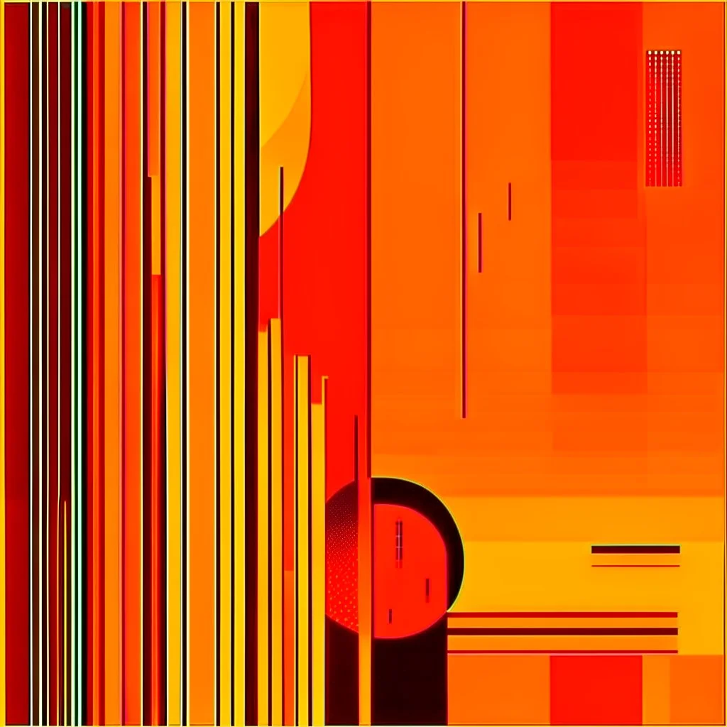 temp warming chart conspiracies, abstract art, offset orange pinpoint clusters, by Kandinsky and Victor Pasmore and Gabriel Pacheco, silkscreened mind-bending art, asymmetric, cigarette burns, violent orange and black color scheme, orange hues background
