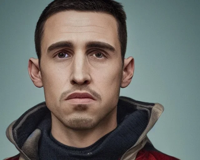 Portrait realiste, numéro 5, acteur umbrella academy