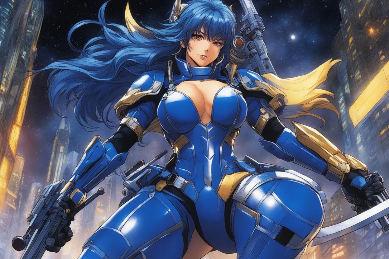 (in the style of Orion, by Masamune Shirow)(photo from a movie by Quentin Tarentino) COVID report impro