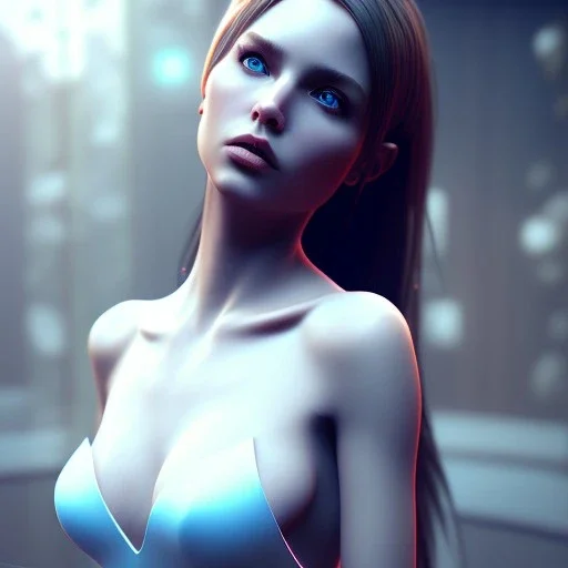 Girl, erotic dress, unreal engine 5, 8k resolution, photorealistic, ultra detailed, cinematic