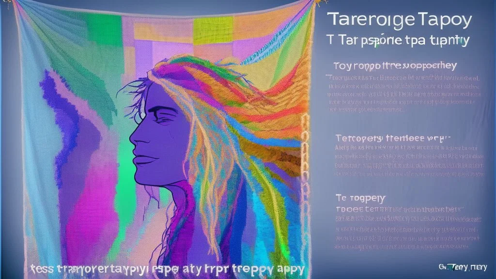 Create a large tapestry portrait that uses a gradient of colors to represent the journey from addiction to recovery. The tapestry should start with vibrant colors at one end and gradually transition to softer colors at the other end. The colors should represent the different emotions that you experienced during your journey, from the anger and frustration of addiction to the hope and peace of recovery. The tapestry should be a beautiful and unique piece of art that reflects your personal journey