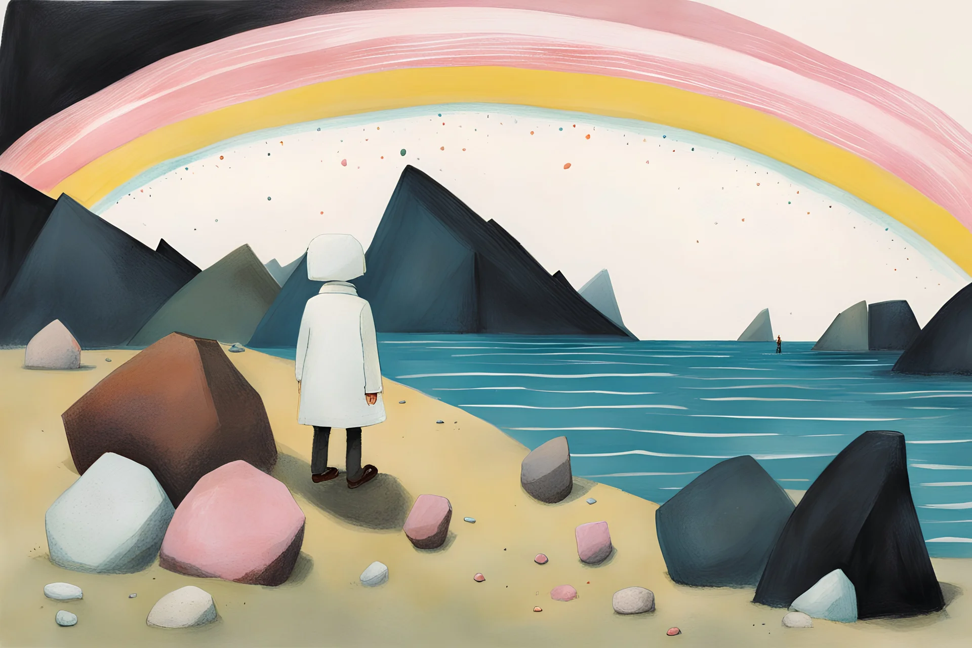 a lot of stones, by Oliver Jeffers