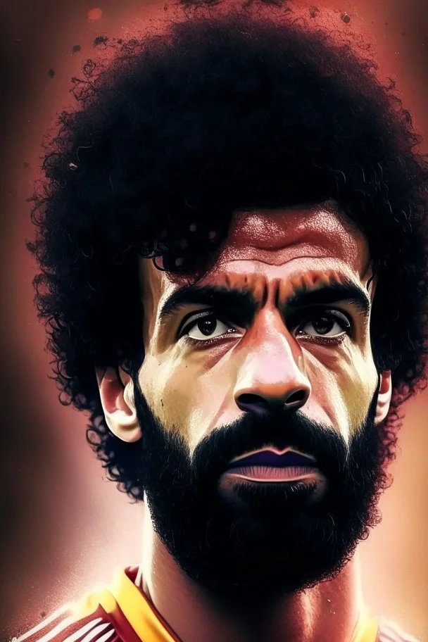 mo salah .cartoon 2d