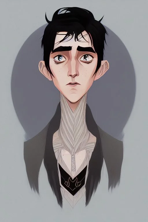 black hair freckles blue eyes young wizard beardsley