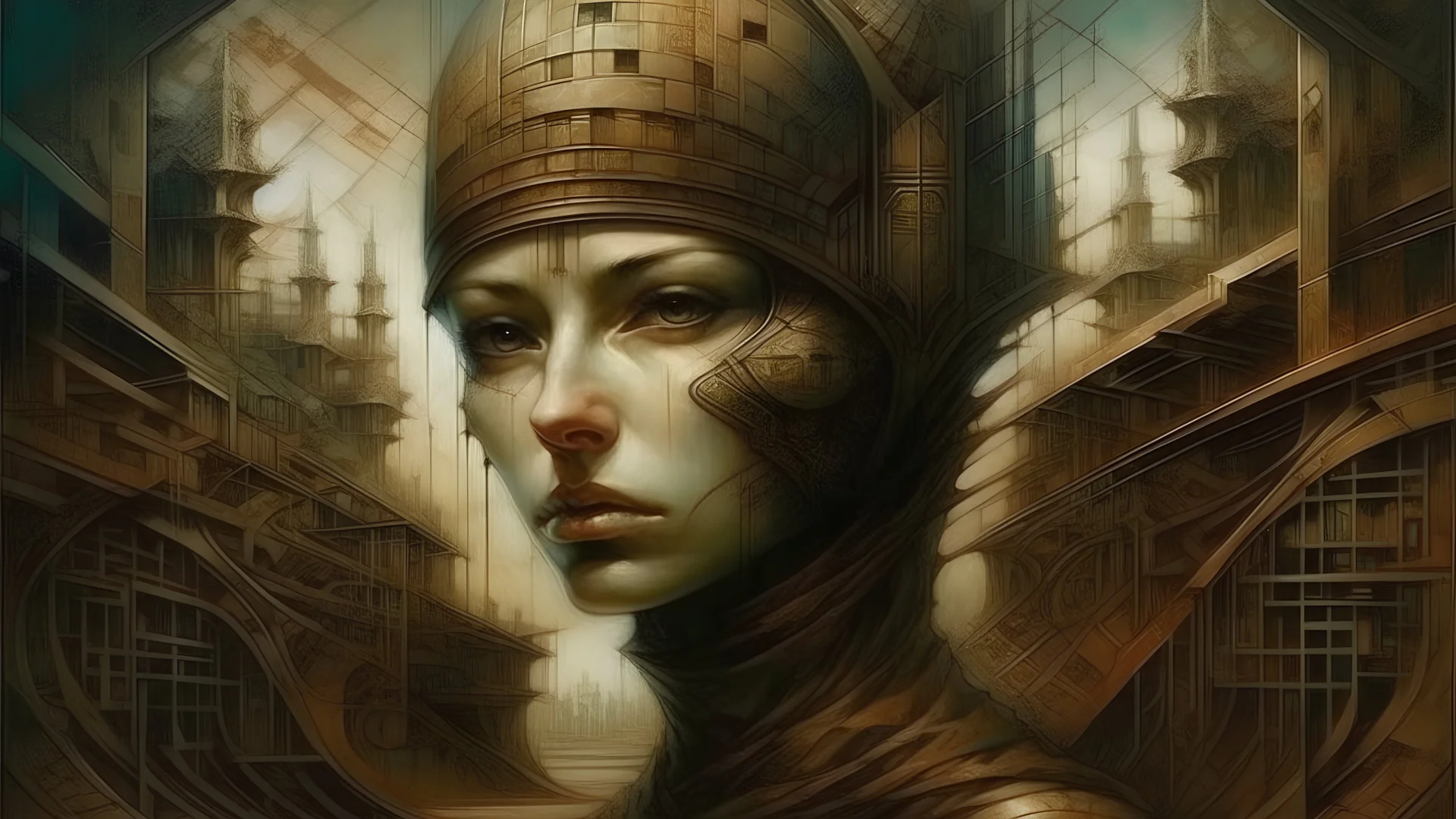 CREATE AN IMAGE based on the style of Peter Gric