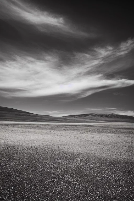 Barren Dark Landscape